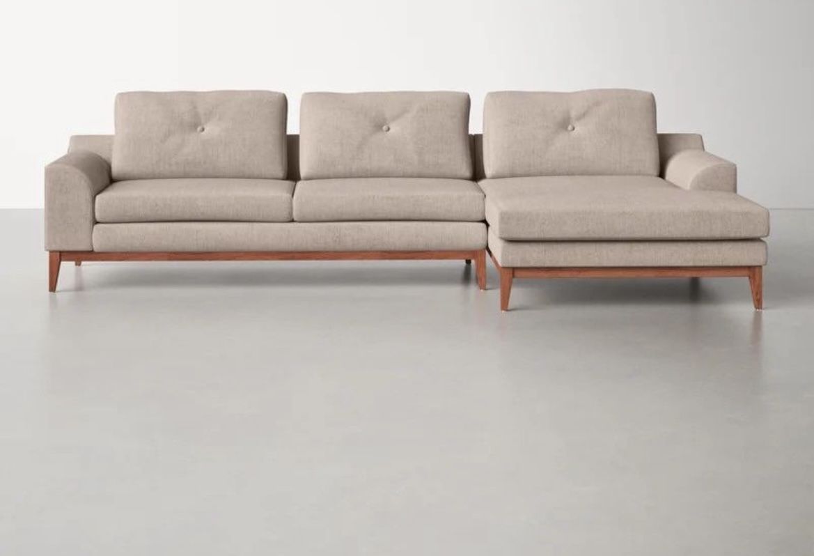 New Grey Fabric Couch