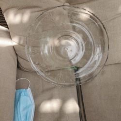 Glass Round And Curved Serving Trays