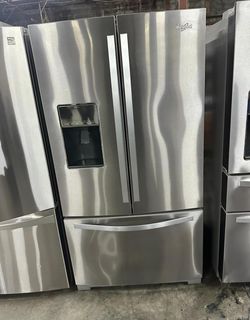 EnergyStar Whirlpool 3-Door Fridge Stainless Steel