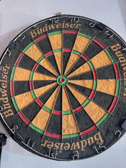 Budweiser vintage dartboard