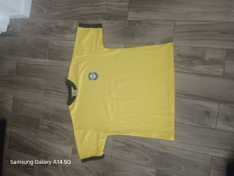 Vintage brazil soccer jersey shirt #10 pele