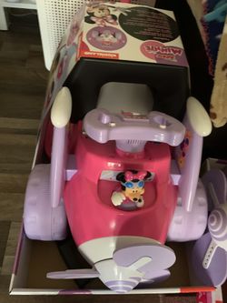 Minnie Mouse Ride On Plane 