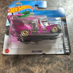 Hot wheels Rig Storm Treasure Hunt Short Card