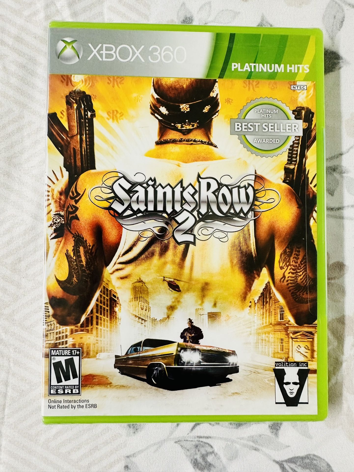 Saints Row 2 Microsoft Xbox 360 Brand New Factory Sealed