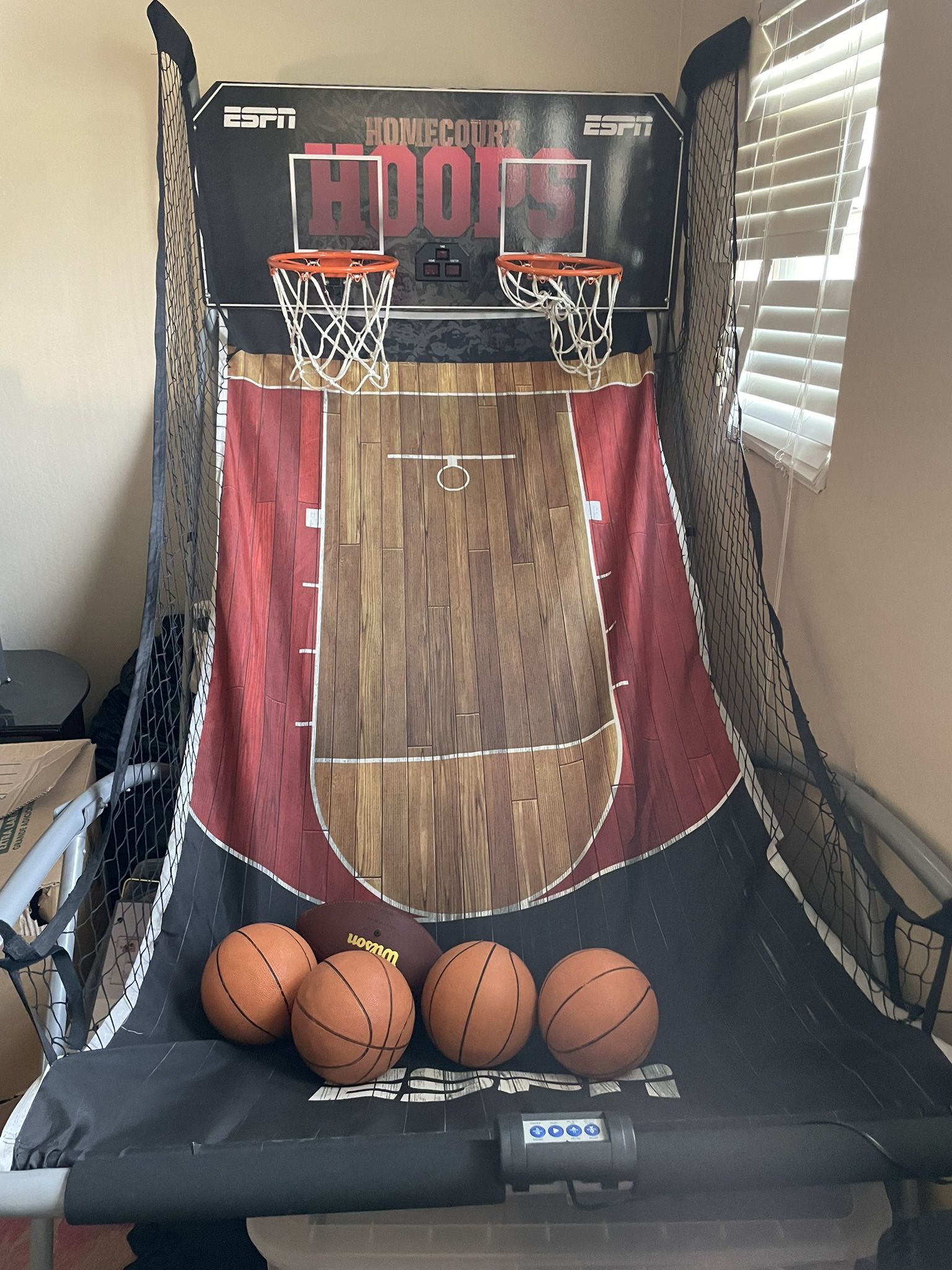 Indoor Dual Basketball Game