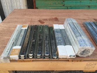 100 pound test ball bearing drawer glides