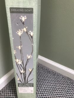 HOLIDAY HOME DECOR FLORAL LIGHTS