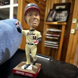 Chipper Jones Figurine
