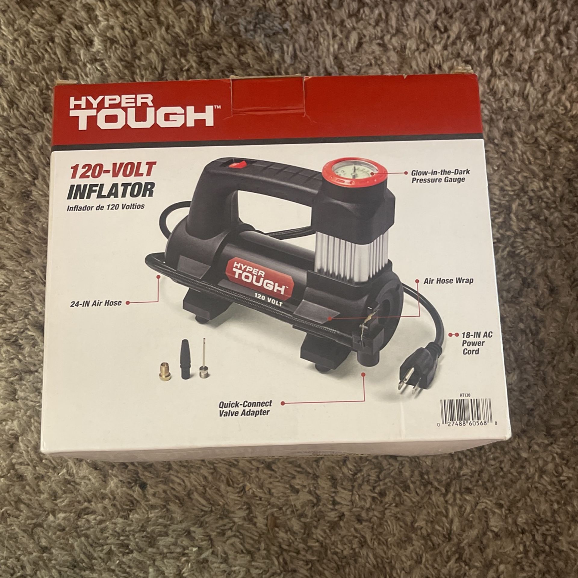Hyper Tough 120 Volt Air Inflator