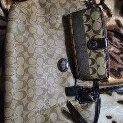 Coach Purse  And Wallet
