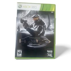 Halo Anniversary Xbox 360 (opened Box) Still New