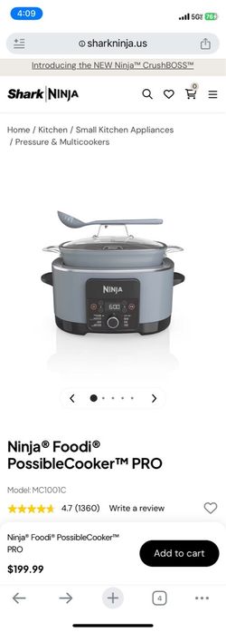 NIB Ninja Foodi PossibleCooker PRO MC1001C