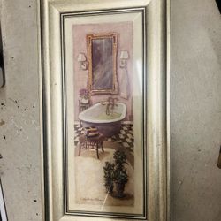 Bathroom / Restroom Framed Photo Wall Art