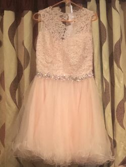 Adult pink dress