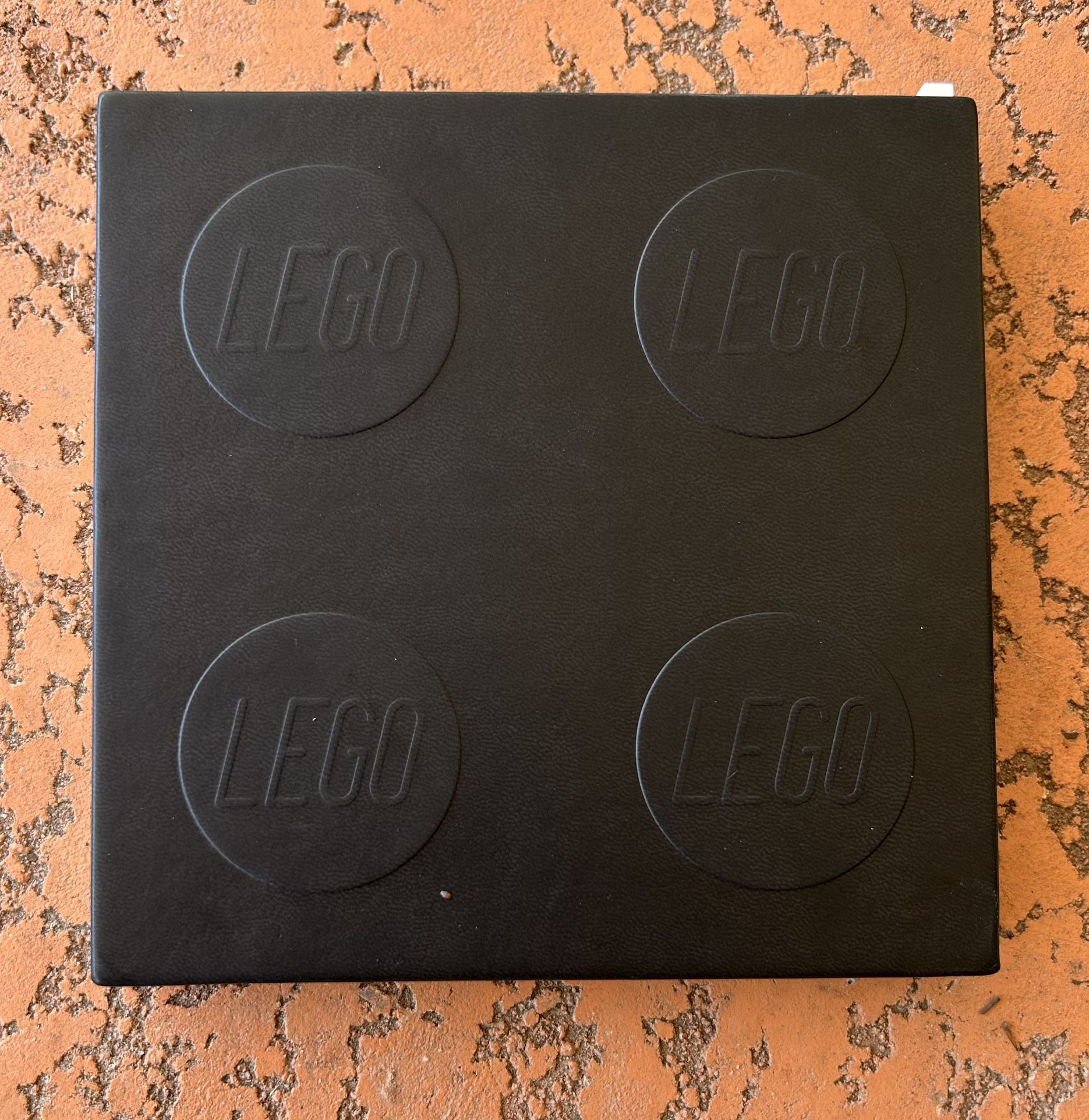 IQ LEGO Stationery Locking Notebook with Gel Pen, Square, 6 inches x 6 inches, Lined