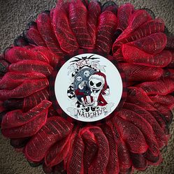 Jack Skellington Wreath 