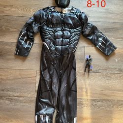 Children’s Large 8-10 Black panther Halloween costume.