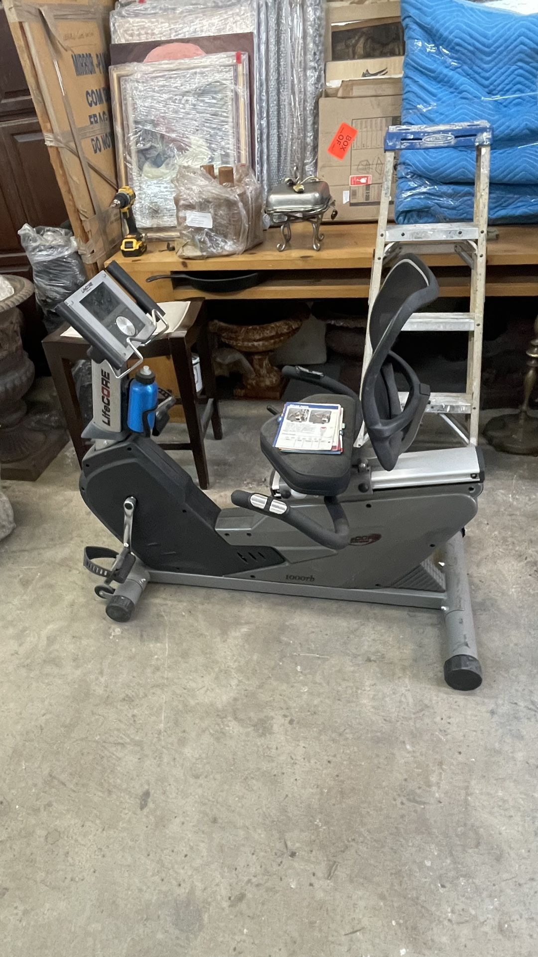 Recumbent exercise Bike
