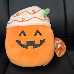 New Squishmallow - Lester Pumpkin Spice Latte Plush Toy - $20 (Cerritos)