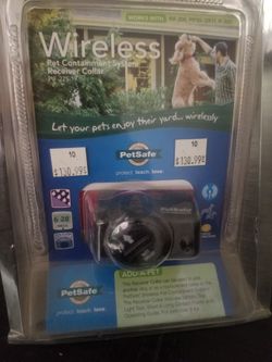 Pet Containment System Receiver Collar