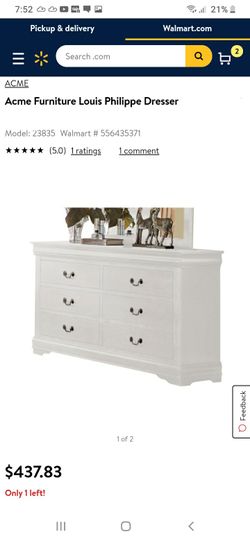 New assembled 6 drawer dresser see pictures for dimensions