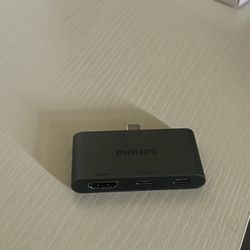 Phillips Type C To USB And HDMI 