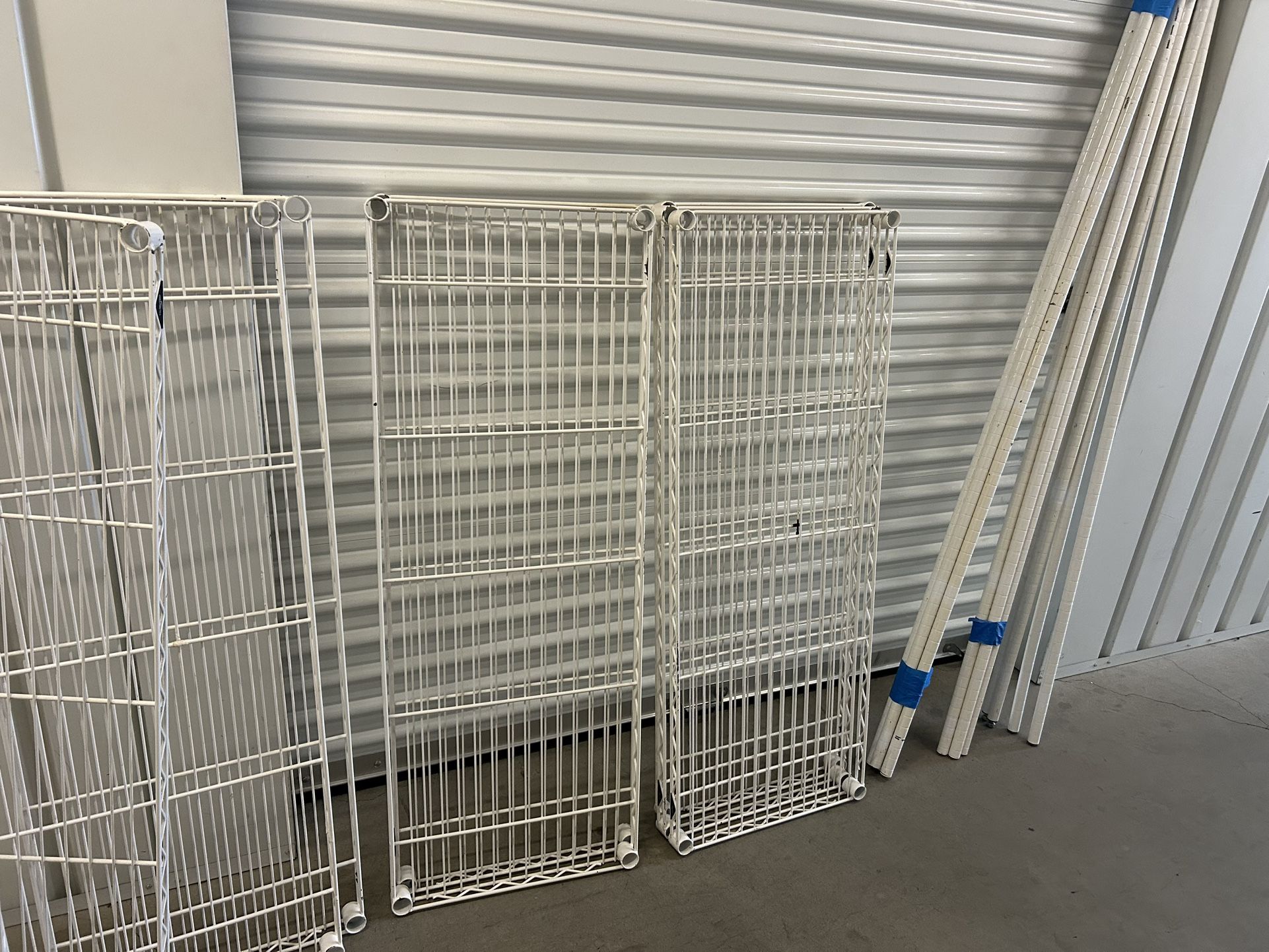 5 Shelve Steel Commercial Quality Racks one for $70 or three for $150