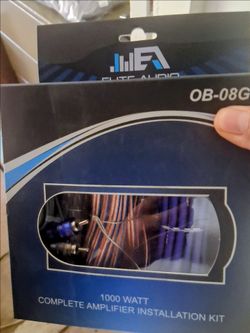 Elite Audio 8 Gauge Amp Kit Brand New In The Box