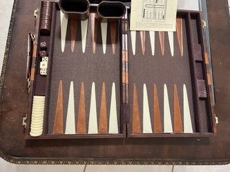 Beautiful Backgammon For Sale