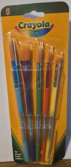 New Crayola  Paint  Brushes Set