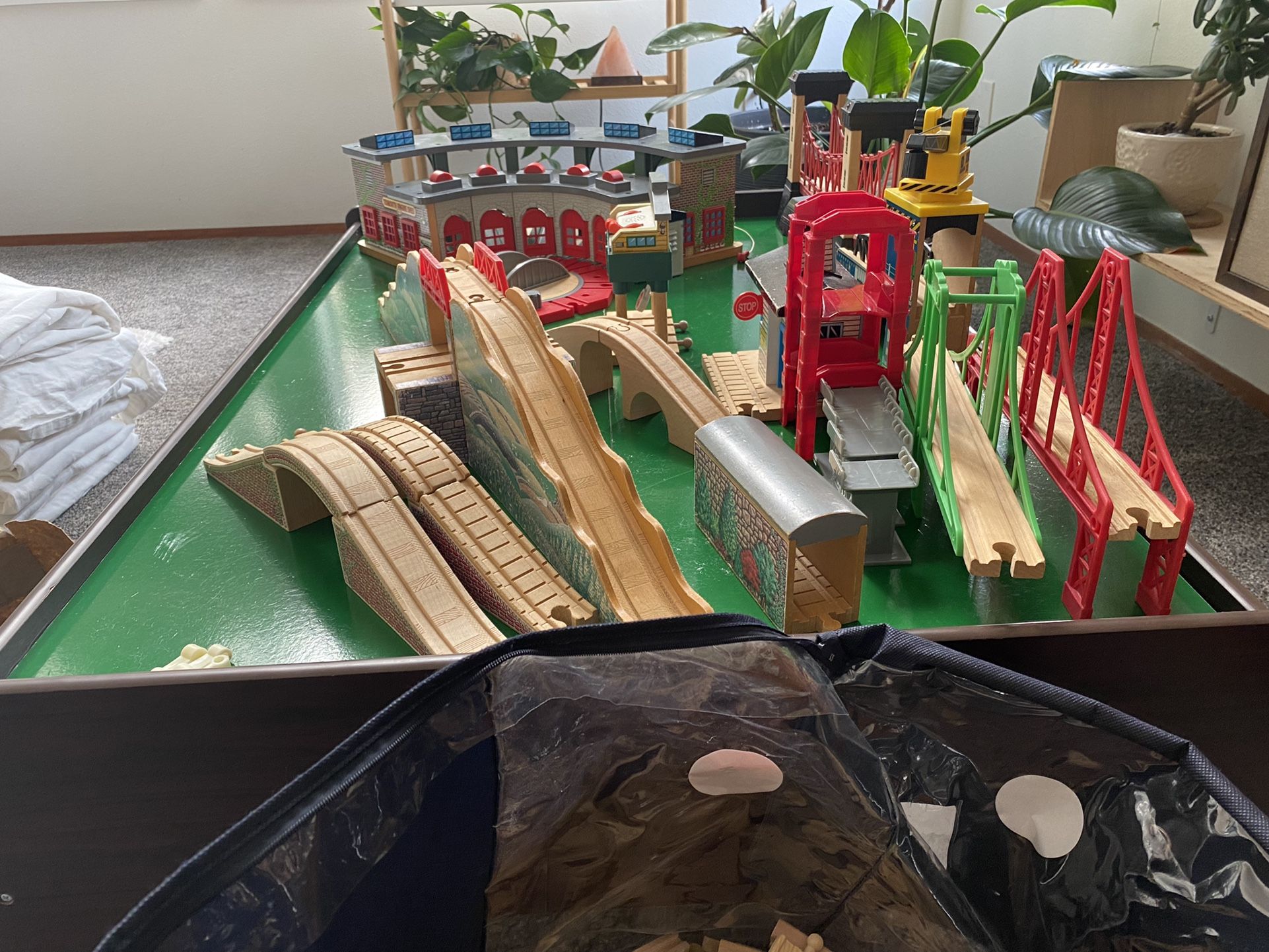 Thomas And Friends, Brio, Melissa And Doug, Train Table And Accessories