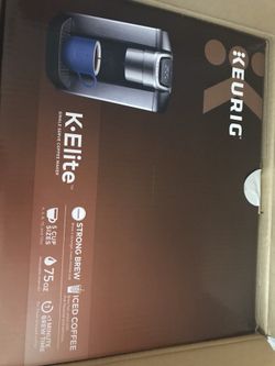 Keruig cofee elite new in box coffee machine