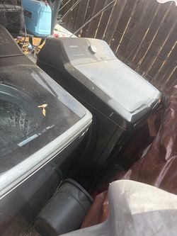Samsung washer and dryer