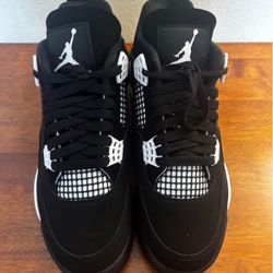 jordan 4 white thunder 