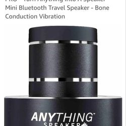 PRO - Turn Anything Into A Speaker - Mini Bluetooth Travel Speaker - Bone Conduction Vibration

