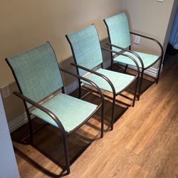 Outdoor Chairs. $20 Each 