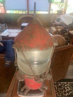 Maritime Antiques , Channel marker buoy lanterns
