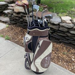 Ladies Golf Bag With Clubs
