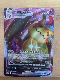 Pokemon - Mimikyu vmax brilliant stars *MINT*