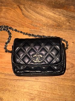 Chanel Mini Quilted Black Crossbody Bag