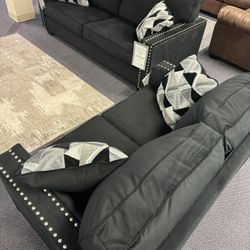 Ashley 2 Pcs Living Room Set Sofa and Loveseat Gleston