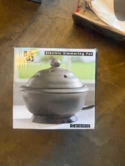 Elegant Expressions Ceramic Electric Simmering Pot