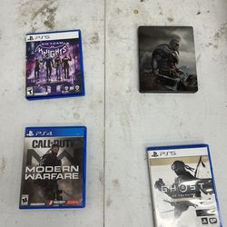 Multiple PlayStation Games