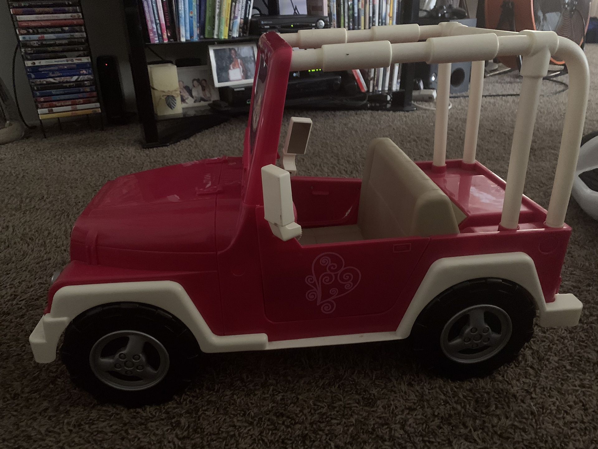 Doll jeep (up 18in) our generation