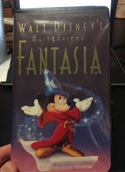 Disney Fantasia VHS Tape