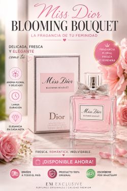 🌸 Miss Dior Blooming Bouquet 100ml – Elegancia y Frescura en Cada Nota 🌸