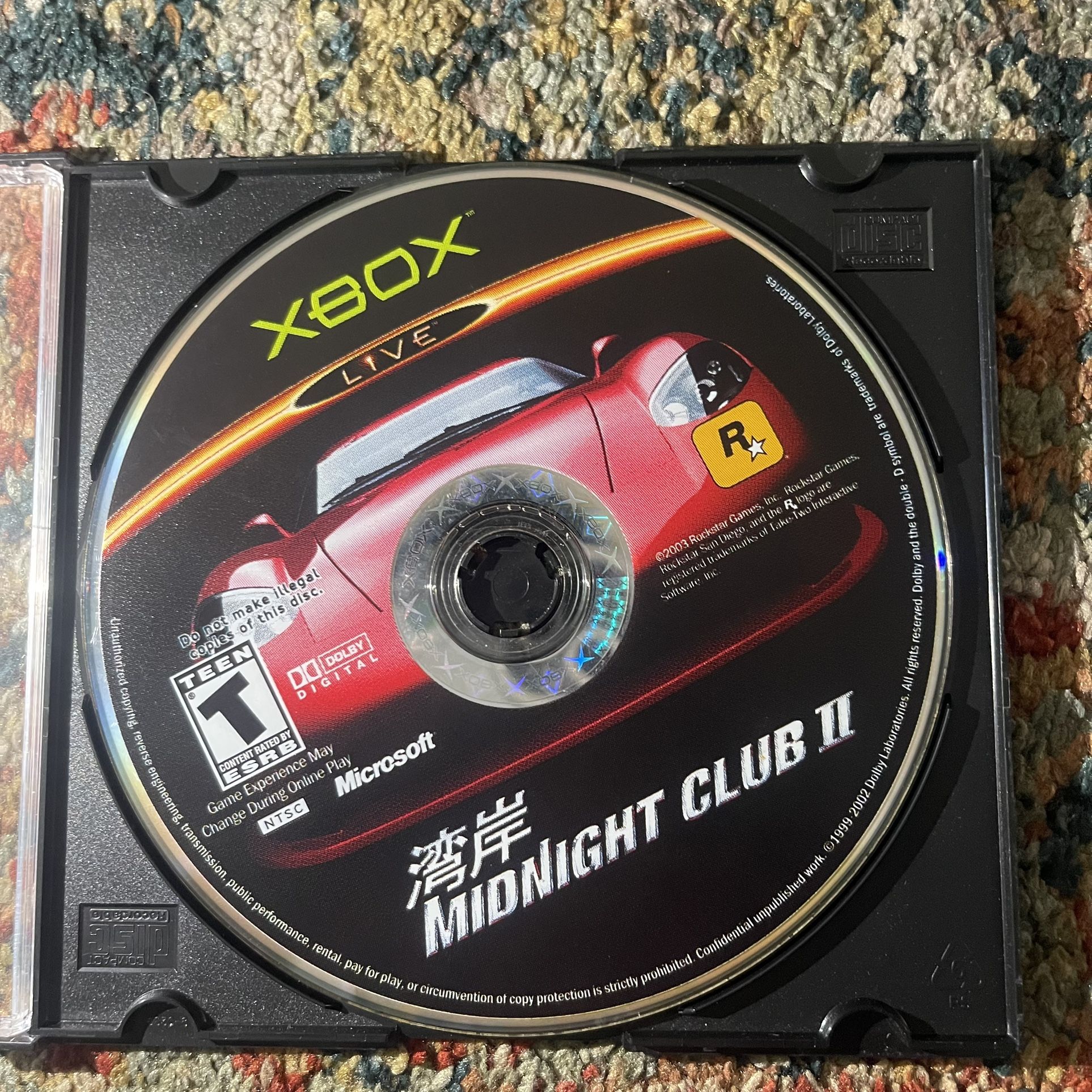 Midnight Club 2 For Xbox