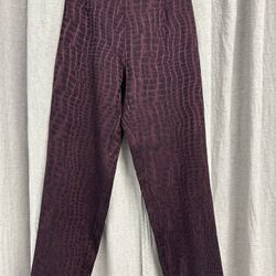 K Springs Croc Print Vtg Pants 