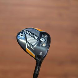 Callaway Mavrik Sub Zero 3 Wood 15° w Premium Basileus V FW65 Stiff Shaft 43.25"