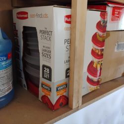 New.28.piece Tupperware Storage 